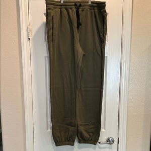 Men's Casual Olive Joggers